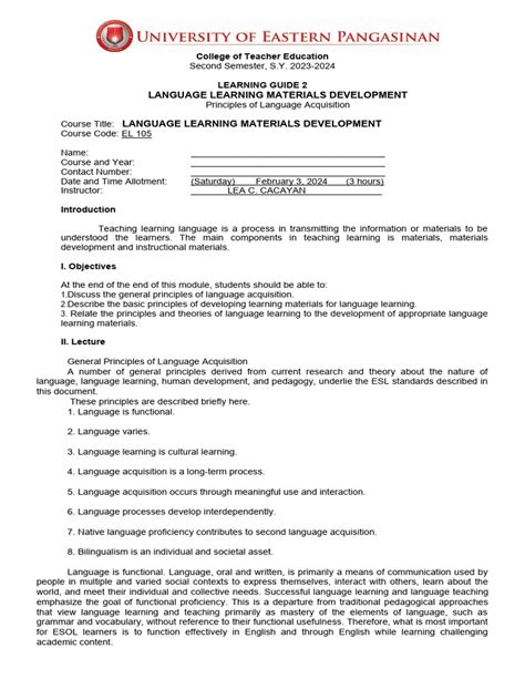 Image result for Language Field Guide PDF