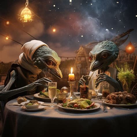 Image result for Alien Dinner Scene