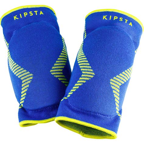 V500 Volleyball Knee Pads - Blue/Yellow