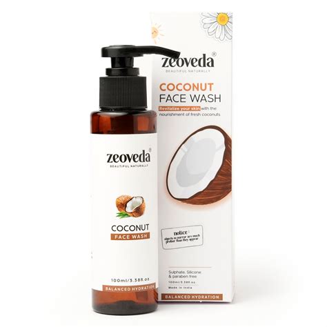 Coconut Face Wash for Deep Moisturization & Hydration | Zeoveda