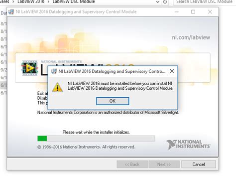 DSC Module LabVIEW 的图像结果