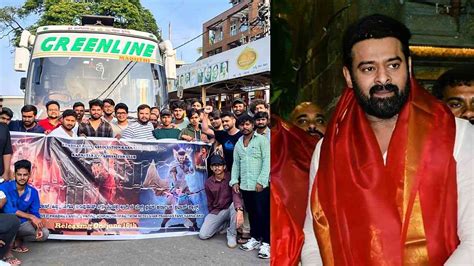 Adipurush Craze Fans Organize Bus Trips to Witness Prabhas Tirupati ...