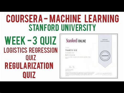 Rezultat imagine pentru Coursera Machine Learning Week 2 Answers