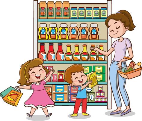 Supermarket Cartoon 的图像结果