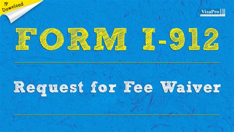 Image result for Filing Form I-912