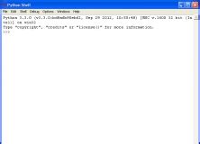 Image result for Shell Window Python
