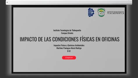 Condiciones físicas y su impacto en el rendimiento