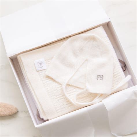 Hello Baby Box - Snowflake – Heirloom Cashmere Australia