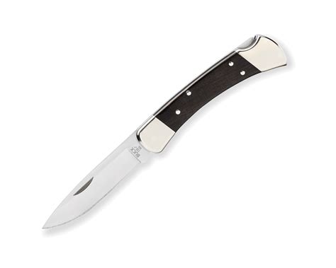 110 Folding Hunter® Knife - Nickel Silver Drop Point - Buck® Knives OFFICIAL SITE