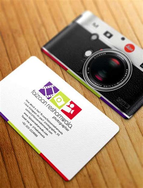 Unique Photography Business Cards 的图像结果