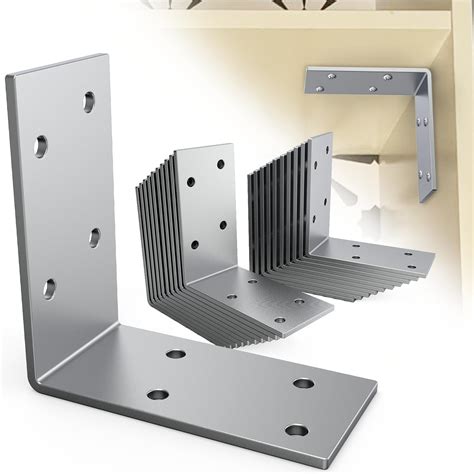 Amazon.com: KOMOHOM (8PCS) L Brackets Heavy Duty,90 Degree Angle ...