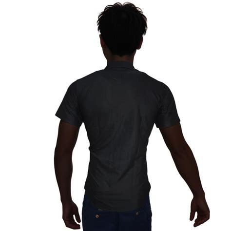 Charaghdin.com - Handpainted Balck Shirt