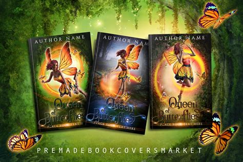 Queen of butterflies(Set of 3 covers) - The Book Cover Designer