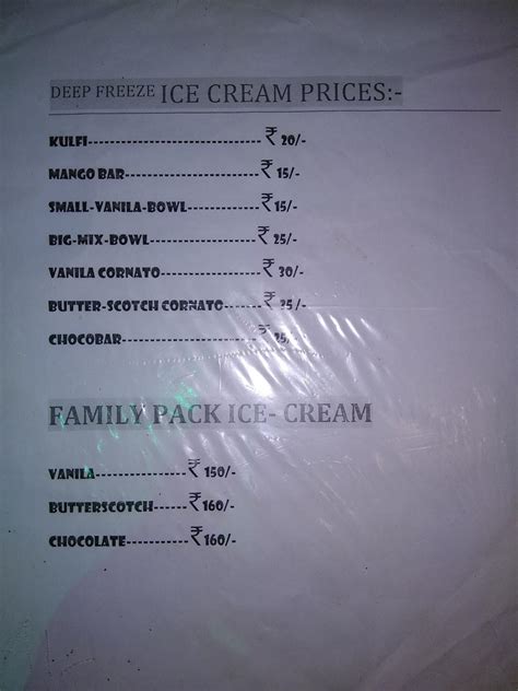 Menu at Café Junction, Duliajan