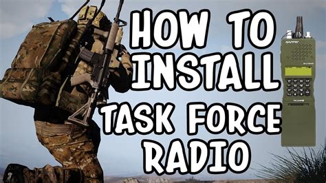 Image result for How to Install Task Force Radio