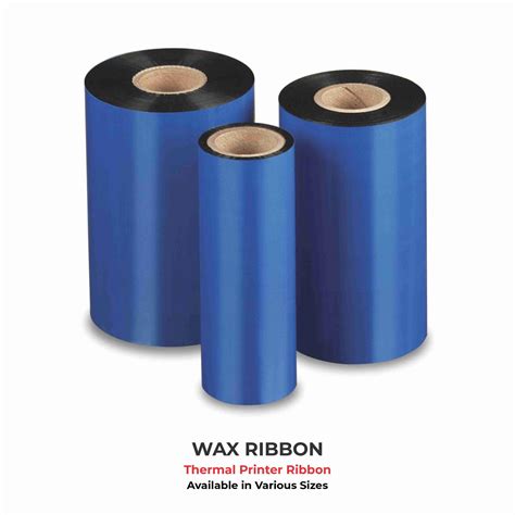 Wax Ribbon Barcode Labels (Thermal Printer Ribbon) - Normal – Neelgagan