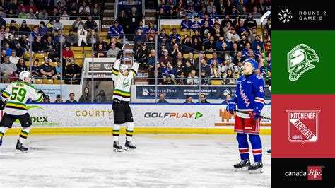 KNIGHTS vs RANGERS | ROUND TWO GAME THREE - London Knights