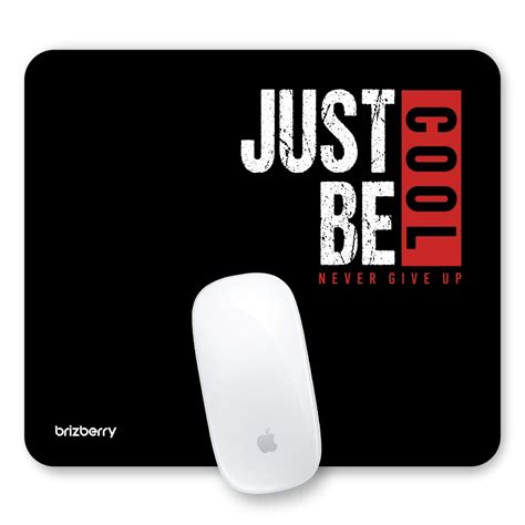 ARTBRIZ® Brizberry Just be Cool Mouse Pad, Optimised for Speed and ...