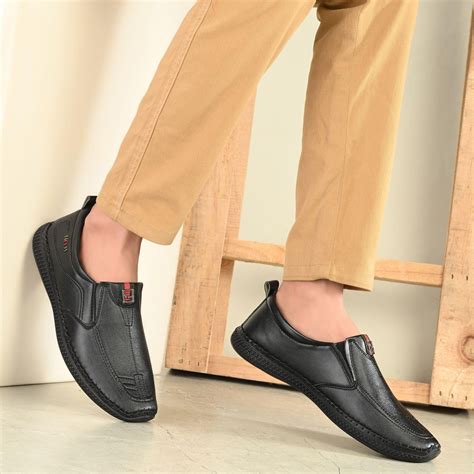 Knight Walkers Black Loafers for Men – Leather Hub