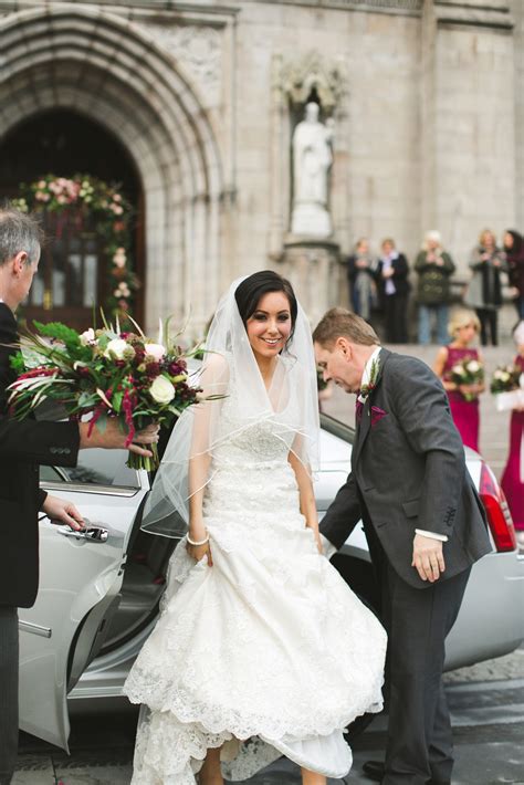 Natalie and Philip cheers love at winter wedding in Ireland | Easy Weddings