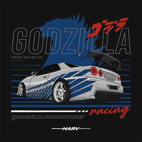 GODZILLA R34 :: Behance