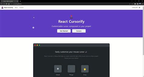 Cursor Library 的图像结果
