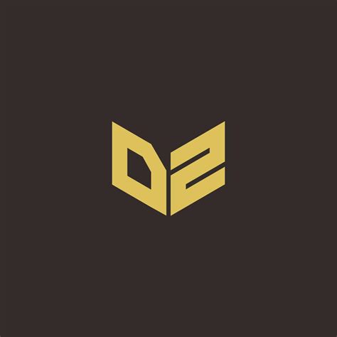 DZ Monogram Logo design By Vectorseller | TheHungryJPEG