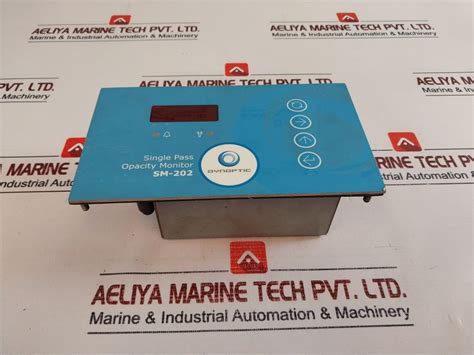 Dynoptic Sm-202M Single Pass Opacity Monitor 105-240 Vac 1.0A – Aeliya ...