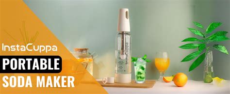 InstaCuppa Portable Soda Maker, Perfect for Busy Moms to Make Lemon ...