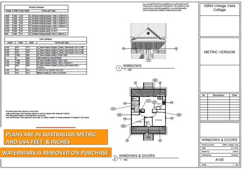 Guest Cottage House Plan / Small and Tiny House Plans / 59m2 / 635 Sq ...
