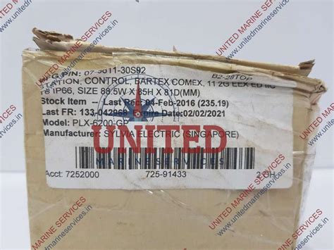 BARTEC CONTROL STATION 07-351 | United Marine Services