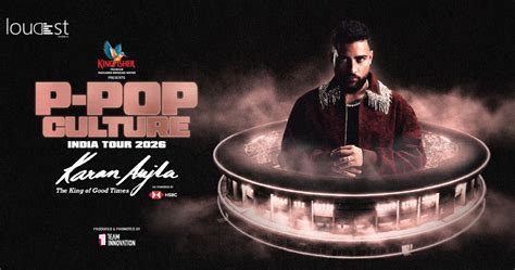 Karan Aujla Returns To India In 2026 With His Largest-Ever P-POP ...