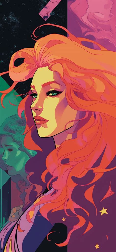 Fondo De Pantalla De Starfire Dc Art