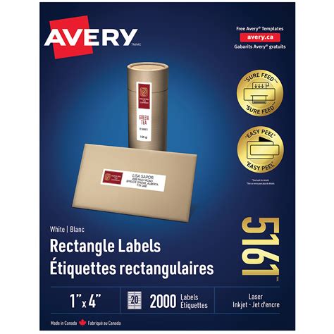 5161 Avery Mailing Labels