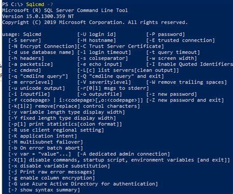 Invoke-Sqlcmd 的图像结果