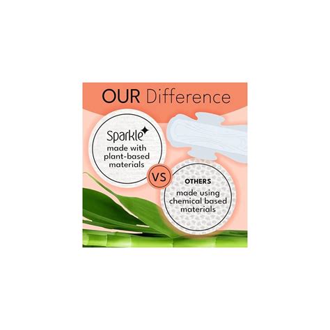 Sparkle Bamboo Maxi Pads | Plant-Based Feminine India | Ubuy