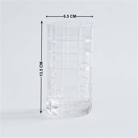 Buy SOLITAIRE Cylinder High-Ball Glasses - Set of 6 from Solitaire at ...