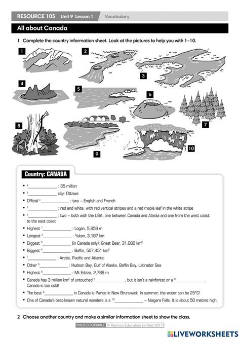 Landscape Worksheet 的图像结果