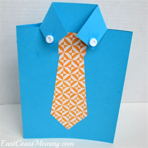 DIY: Free Printable Father'S Day Shirt & Tie Card | In Honor Of Design