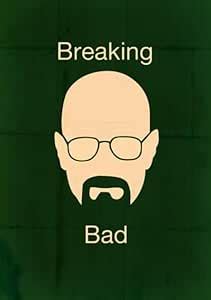 Breaking Bad Minimalist Poster in Green & Black | Iconic Silhouette of ...