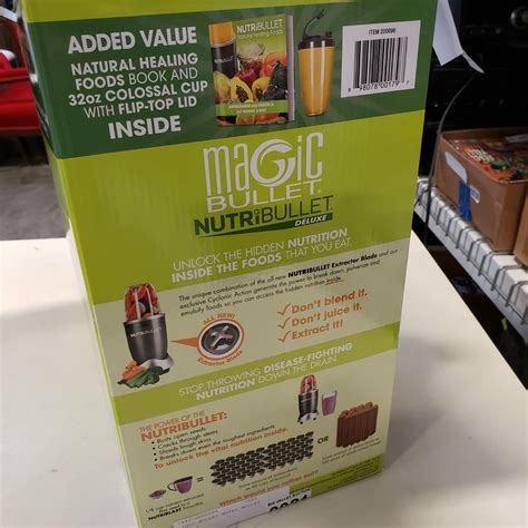 MAGIC BULLET NUTRI BULLET DELUXE