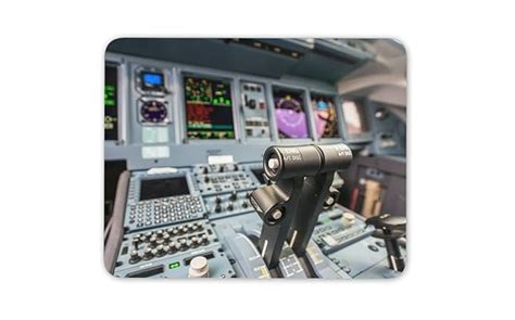 APSRA Jumbo Jet Flight Simulator Cockpit Controls Mouse Mat Pad ...