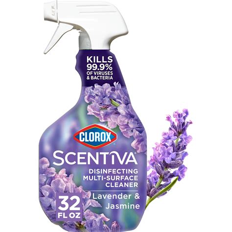 Clorox Scentiva Multi Surface Cleaner Spray, Tuscan Lavender and ...