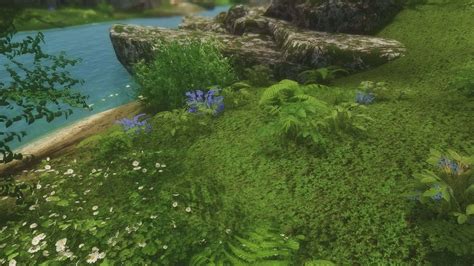 Green Skyrim - summer landscape's textures pack | Skyrim Mod Download