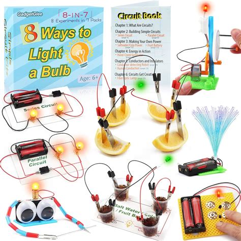 STEM Electric Circuit Kit for Kids Ages 8-12, Electrical Circuits ...