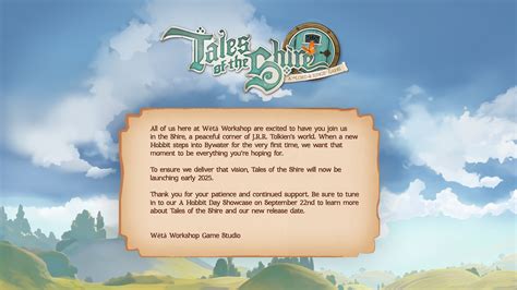 Wētā Workshop stelt LotR-game Tales of the Shire uit naar 'begin 2025 ...
