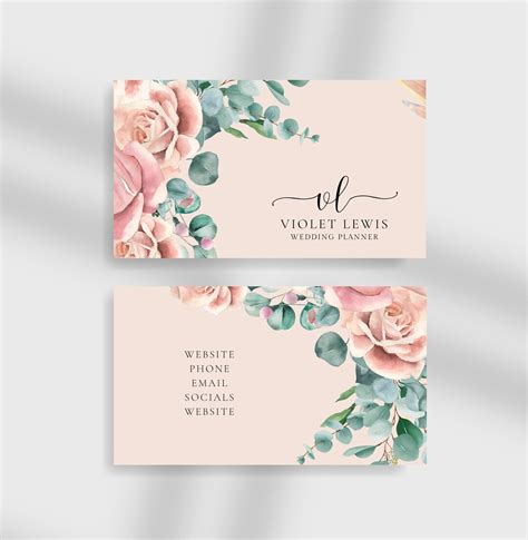 Wedding Planner Business Cards 的图像结果
