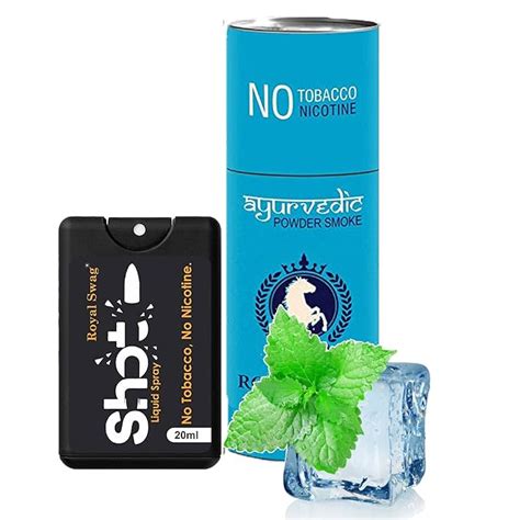 Buy ROYAL SWAG Herbal Nicotine Free Cigarettes(100% Tobacco-Free 100% ...