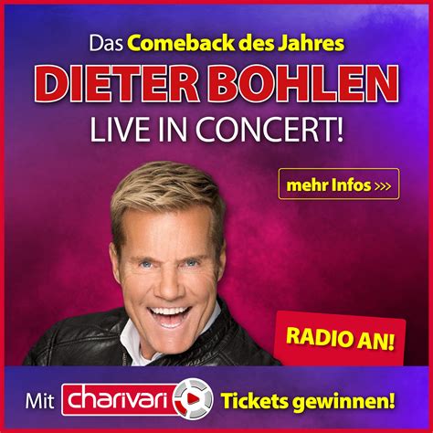 Ticketverlosung: Dieter Bohlen – Live in Concert | charivari