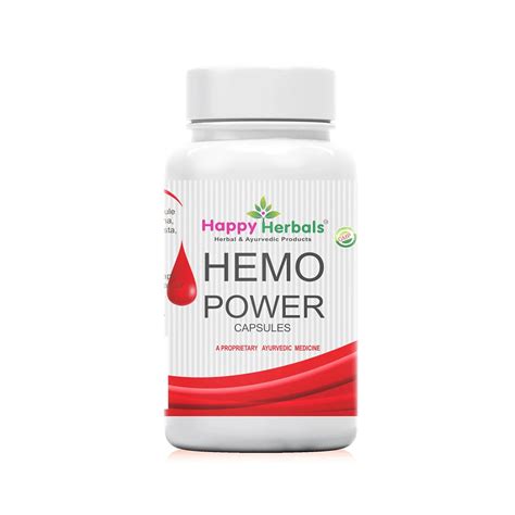 Hemo Power Capsules – Happy Herbals